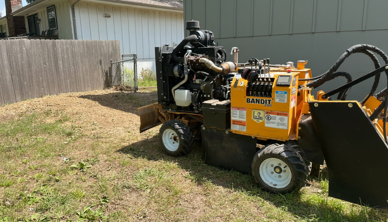 Stump Removal Process